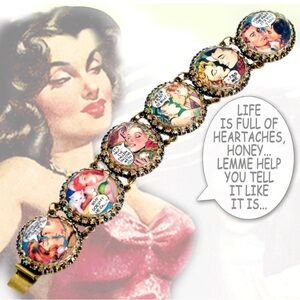 NIB Comic Drama Novelty Bracelet
